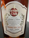 Aukce Havana Club Tributo 2019 25y 0,7l 40% GB L.E. - 1337/2500