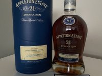 Aukce Appleton Estate 21y 0,7l 43% Rok lahvování 2013