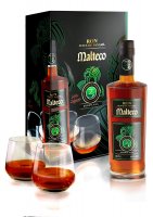 Malteco Maya 15y 0,7l 40% + 2x sklo GB