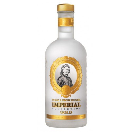 Carskaja vodka Vodka Imperial Collection Gold 40% 0,7l