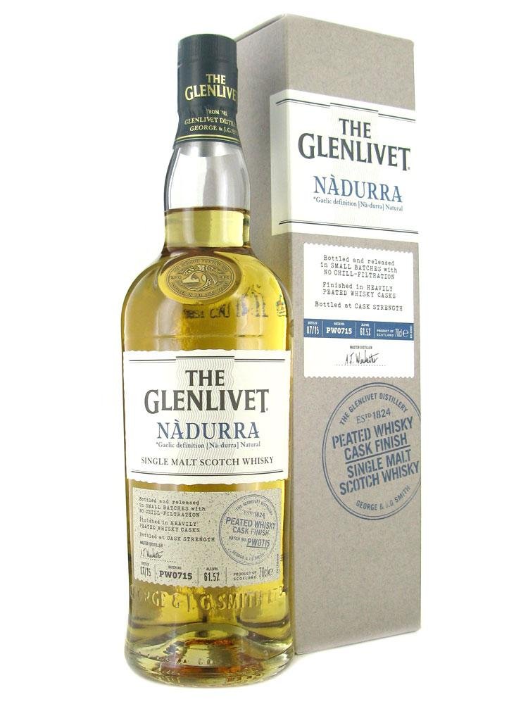 The Glenlivet Nadurra Peated 0,7l 61,8% GB L.E. - cask PW0717 / Rok lahvování 2017