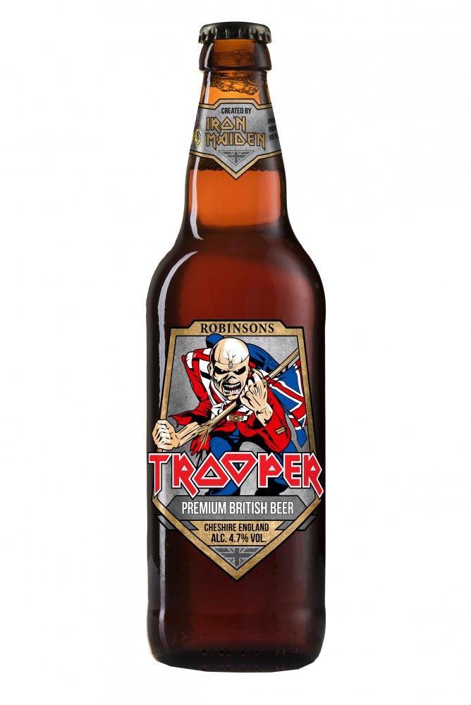 IRON MAIDEN TROOPER ALE BEER, 500ML, 4,7% ABV