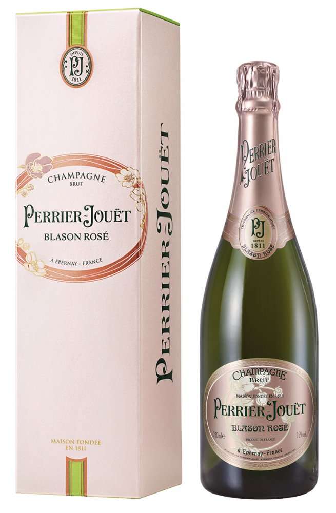 Gravírování: Perrier Jouët Blason Rosé 0,75l 12% GB
