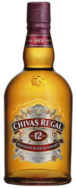 Pečeť a vzkaz: Chivas Regal 12y 2l 40%