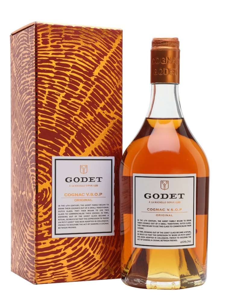 Cognac Godet Original VSOP 40% 0,7l (Karton)
