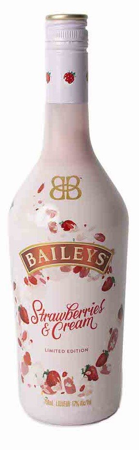 Baileys Strawberries & Cream 17% 0,7L (holá láhev)