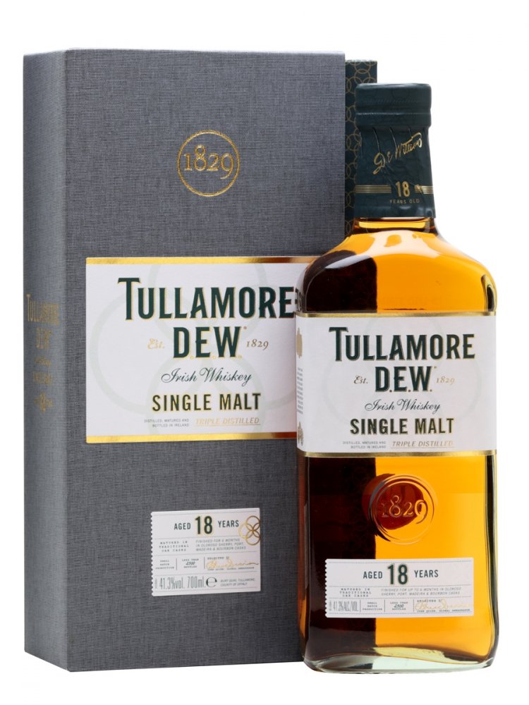 Tullamore D.E.W. 18 YO 41,3% 0,7l