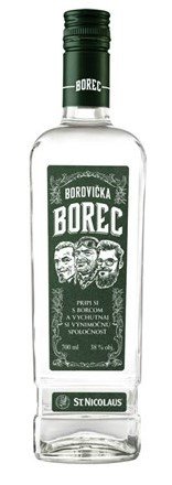 Borovička Borec 0,7l 38%