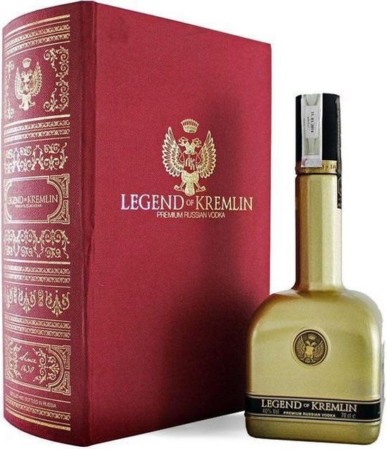 Legend of Kremlin Gold in Red Book 40% 0,7l (kazeta)