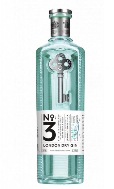 No 3. London Dry gin 0,7 l