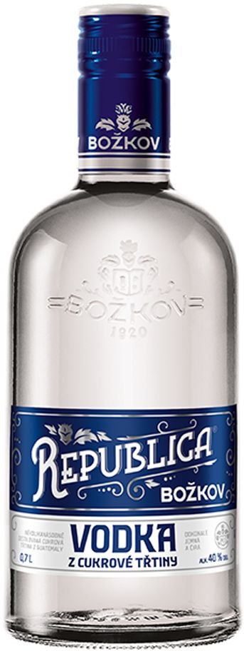 Božkov Republica Třtinová Vodka 0,7 L 40%