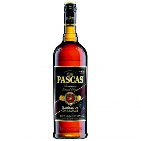Old Pascas Barbados Dark 37% 0,7 l (holá láhev)