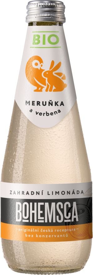 Bohemsca Bio Meruňka a Verbena 0,33l