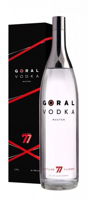 Levně Goral Vodka Master 1,75l 40%