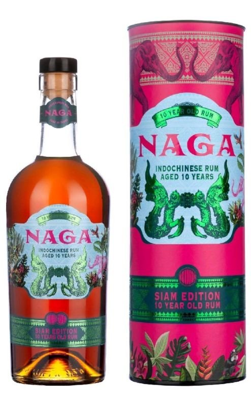 Naga Rum Naga Siam Edition 10y 40% 0,7l Tuba