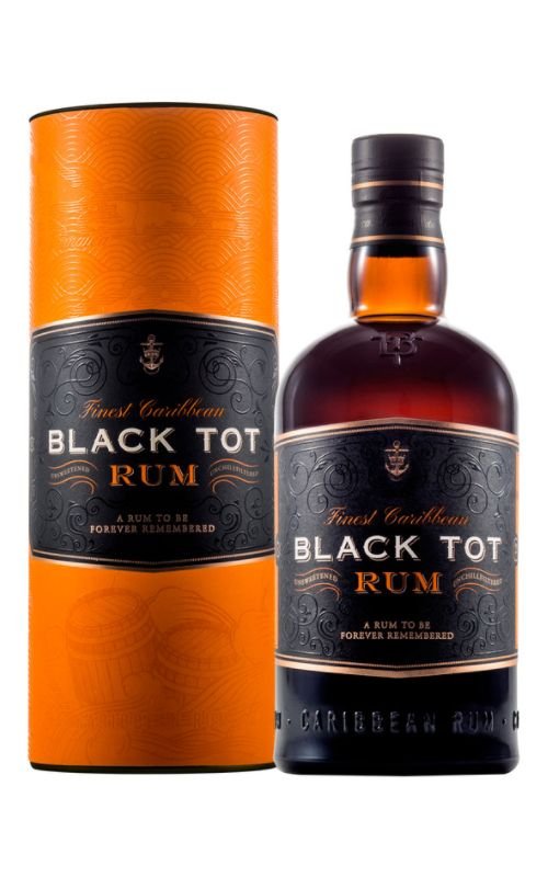 Black Tot Finest Caribbean Rum 0,7l 46% Tuba
