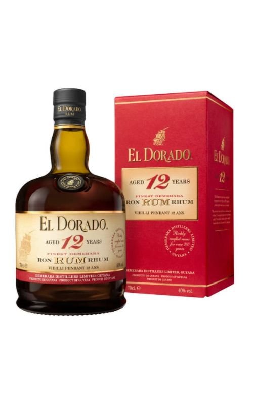 El Dorado 12 letý 40% 0,7l (darčekové balenie kazeta)