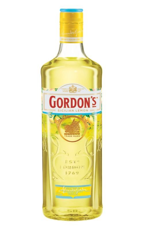 Gin Gordon's Sicilian Lemon 37,5% 0,7l (holá láhev)