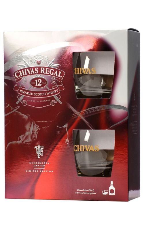 Chivas Regal 12y 0,7l 40% + 2x sklo GB 2021