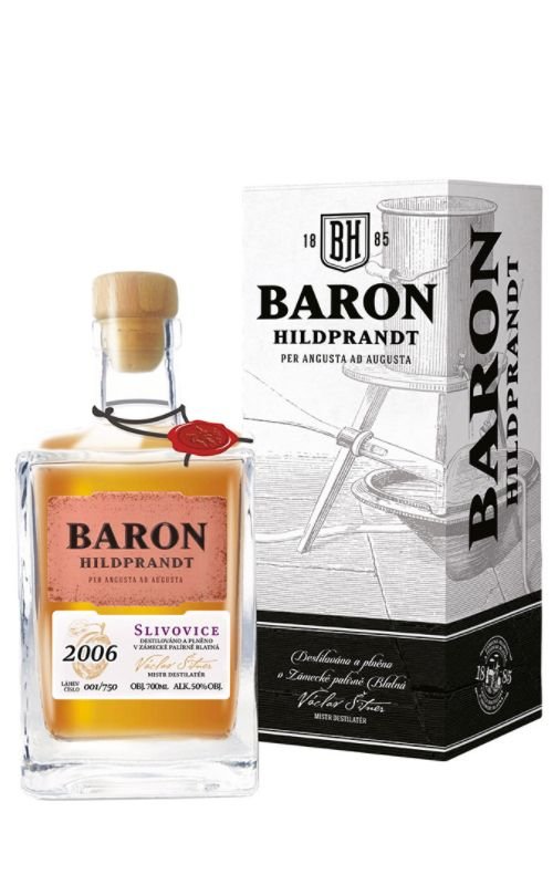 Baron Hildprandt Slivovice 2006 0,7l 50% L.E.