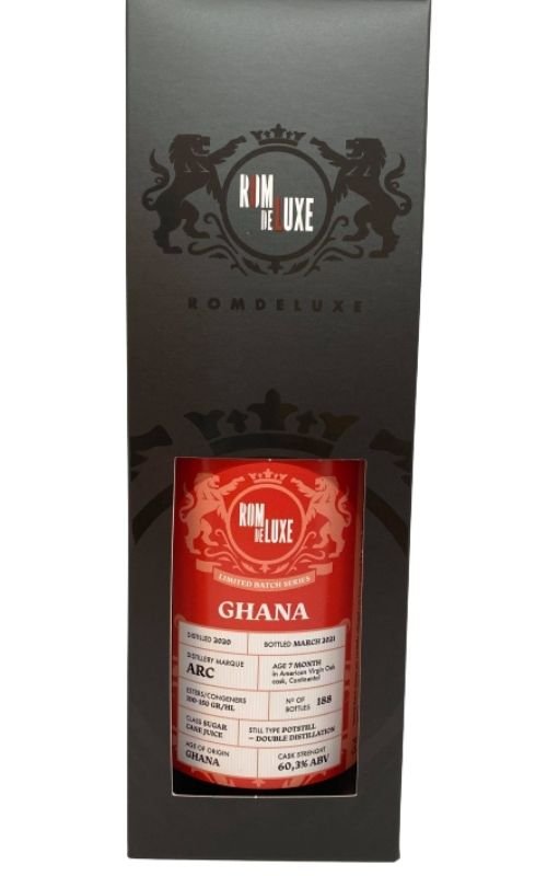 Rom De Luxe Ghana 2020 0,7l 60,3% GB LE