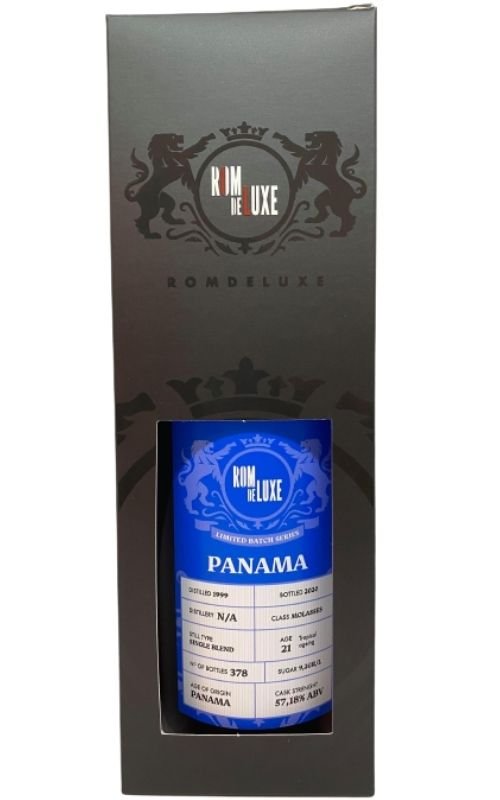 Rom De Luxe Panama 21y 1999 0,7l 57,18% LE