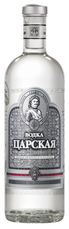 Carská Ladoga 40% 1 l (holá láhev)