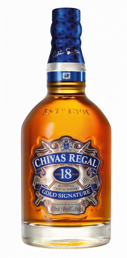 Pečeť a vzkaz: Chivas Regal 18y 0,7l 40%