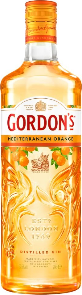 Gin Gordons Orange 37,5% 0,7l (holá láhev)