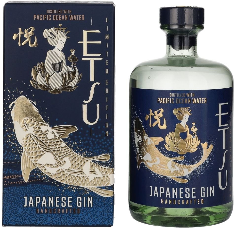 Etsu Gin Pacific Ocean Water 0,7l 45%