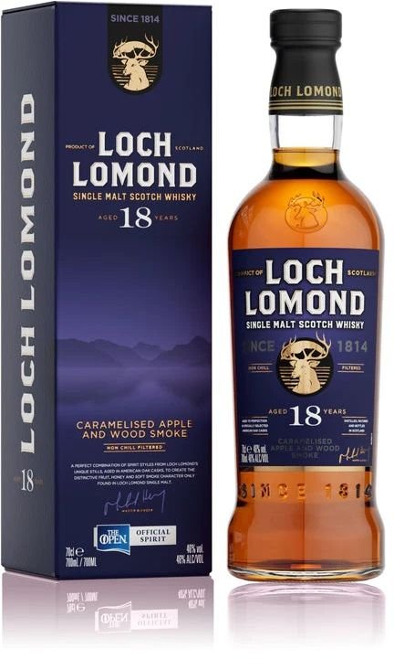 Loch Lomond 18 letá v kartónku 46% 0,7l