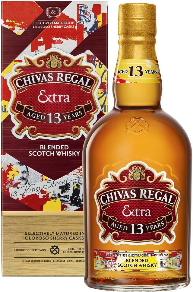 Pečeť a vzkaz: Chivas Regal Extra Oloroso Sherry Cask 13y 0,7l 40% GB