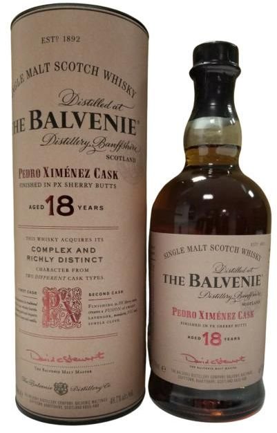 Balvenie 18 yo PX Sherry Cask 48,7% 0,7 l