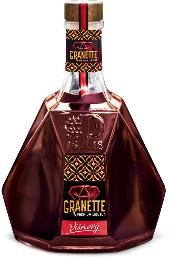 granette premium liquere višeň 20% 0,7l (holá láhev)