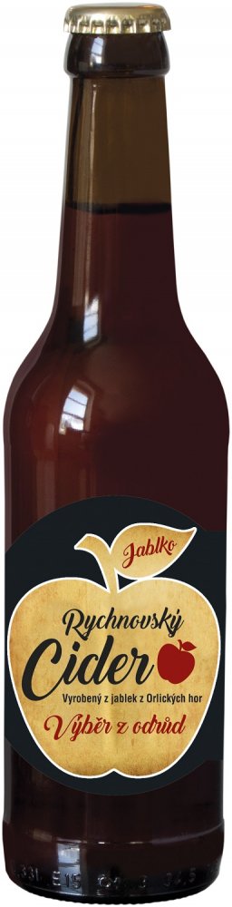 Rychnovský Cider Jablko 0,33l 4,5%