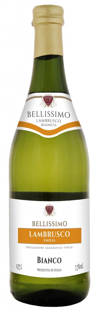 Bellissimo Lambrusco IGT Bianco 0,75l 8%