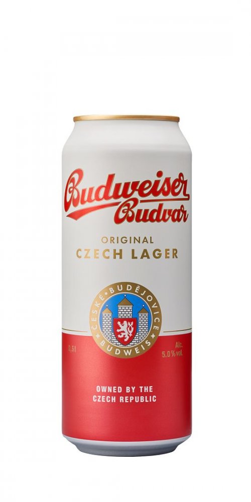 Budweiser Budvar Original 6×0,5l 5% Plech