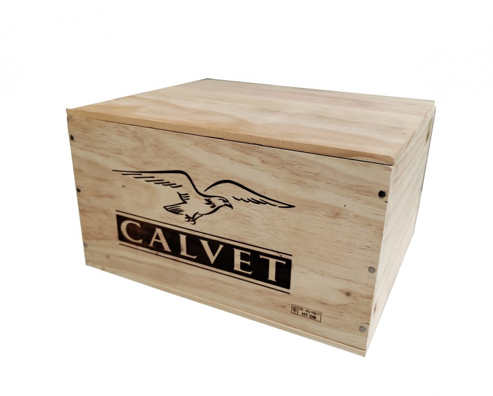 Calvet Bordeaux Collection Saint Emilion Remparts 2019 6×0,75l 13,9% Dřevěný box