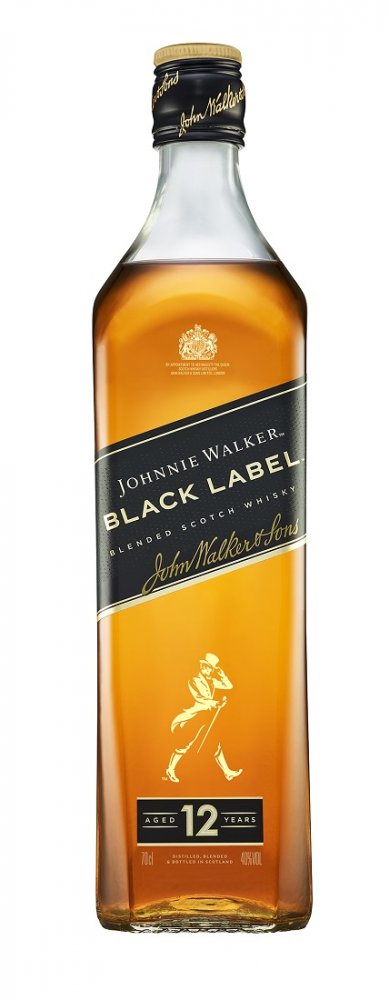 Johnnie Walker 12YO Black Label 40% 0,7L (holá láhev)
