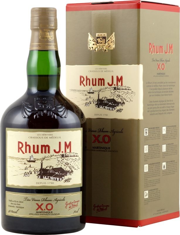 Rhum J.M Rhum Agricole Vieux XO GB 45%