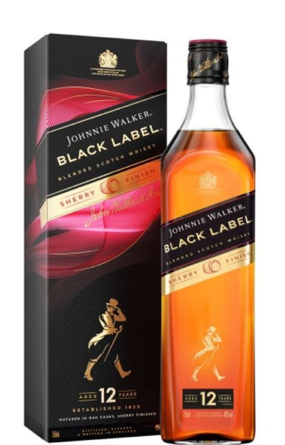 Johnnie Walker Black Label Sherry Finish 12y 0,7l 40% GB LE