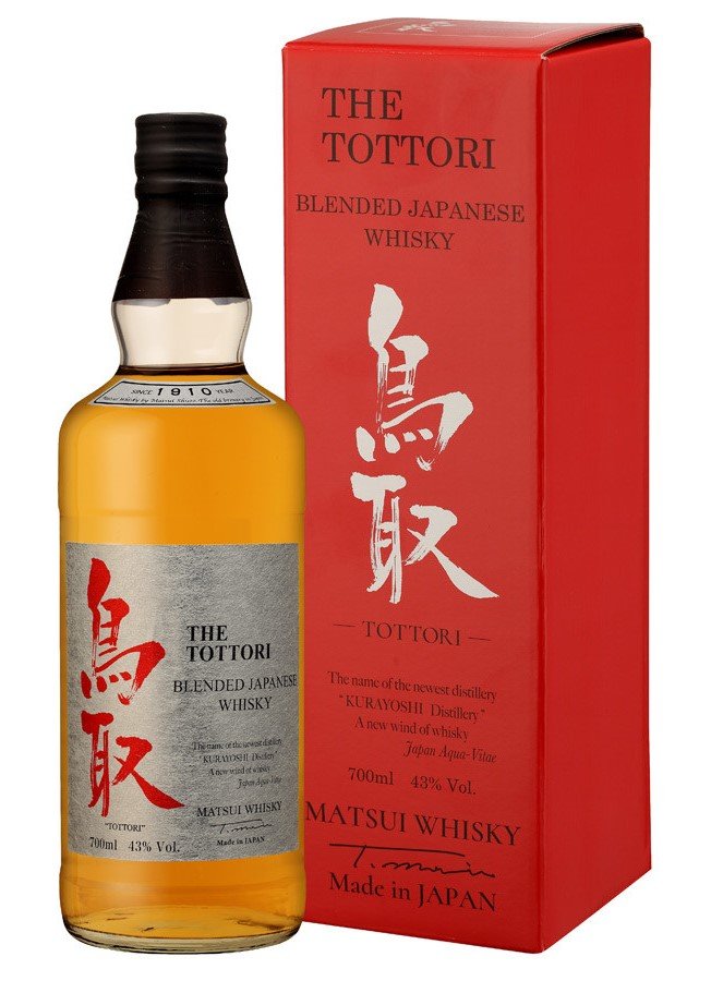 The Tottori Blended Japanese Whisky 43% 0,7 l (karton)