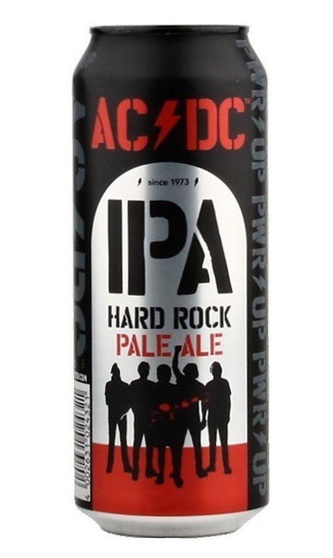 AC/DC IPA BEER, 5,9%alc, 0,5l plech