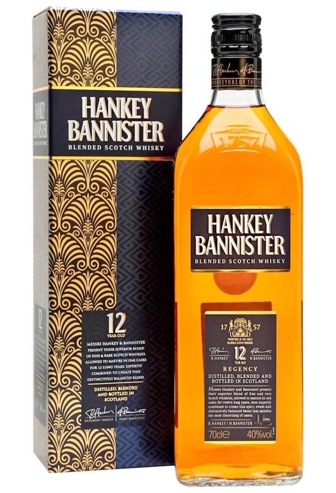Hankey Bannister 12y 0,7l 40% (karton)