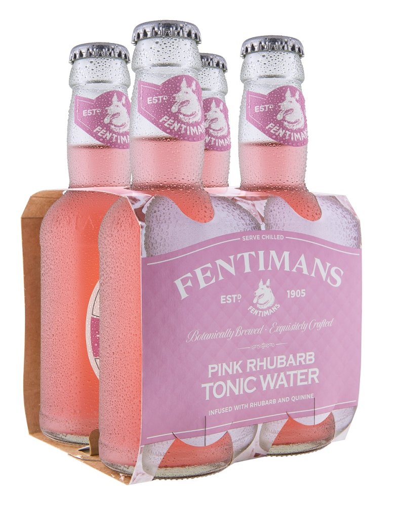 Fentimans Pink Rhubarb Tonic 200ml x 4 ks (4 pack)