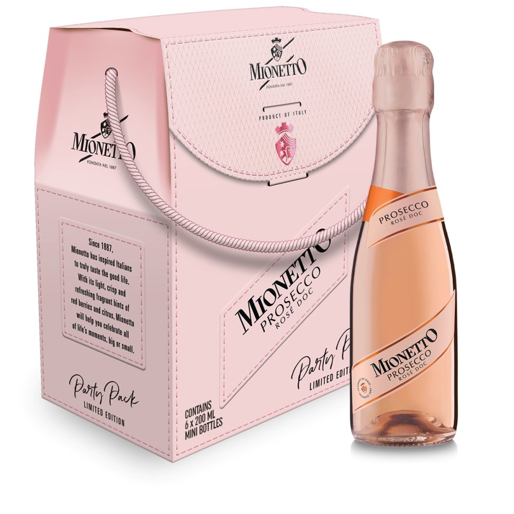 Mionetto Prosecco Rosé DOC PARTY PACK