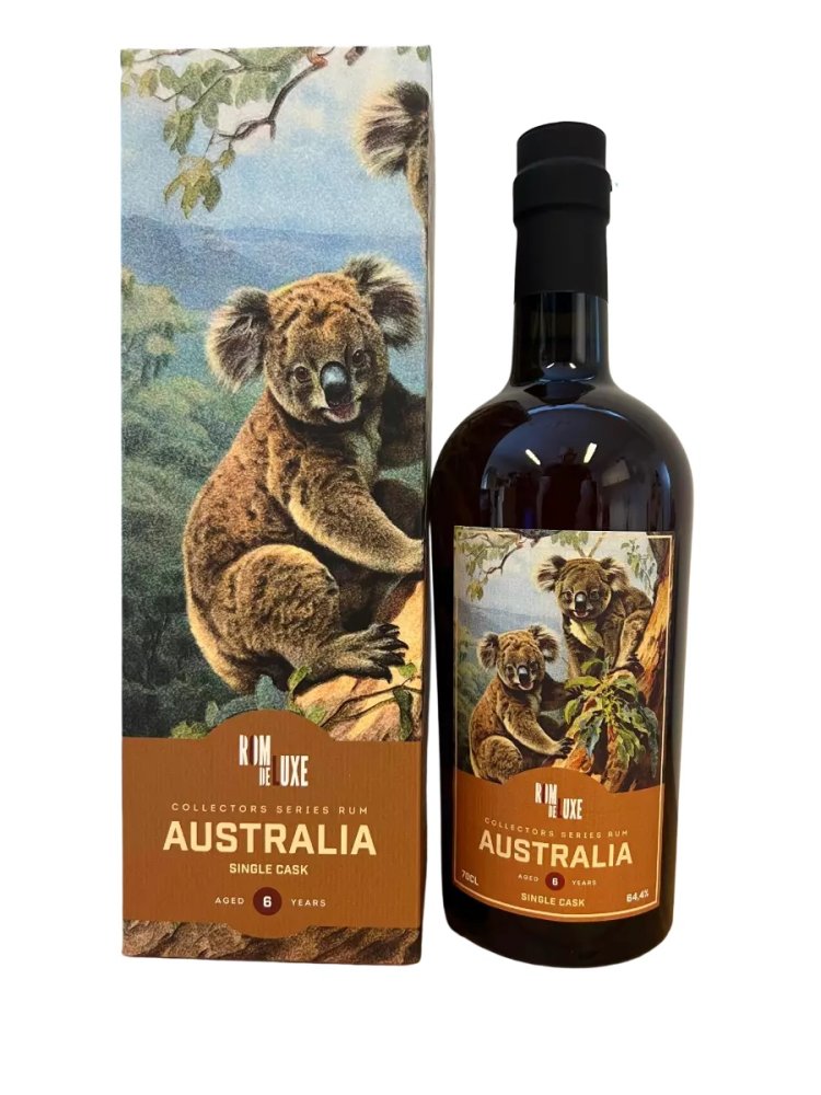 Rom De Luxe Collectors series rum No. 17 Australia 6y 2017 0,7l 64,4% GB L.E. / Rok lahvování 2023