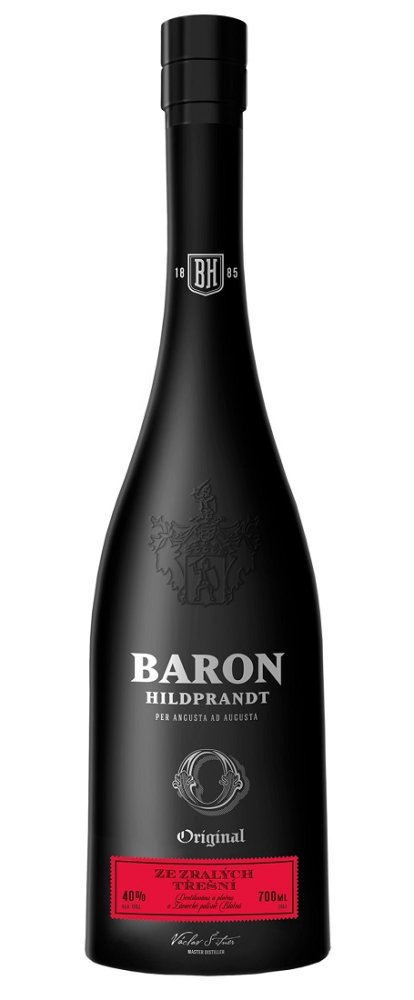 Baron Hildprandt - Ze zralých třešní 0,7l 40% (čistá fľaša)