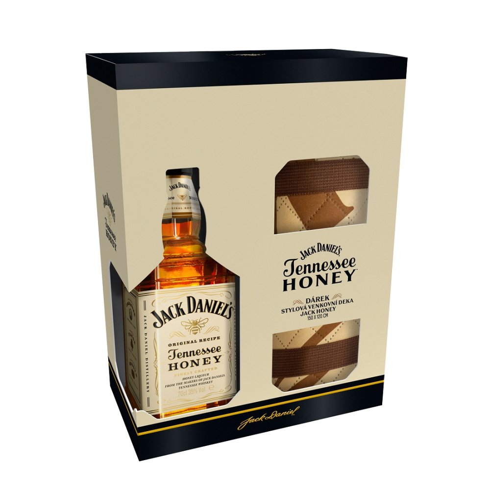 Levně Jack Daniel's Honey + deka 0,7l 35% GB