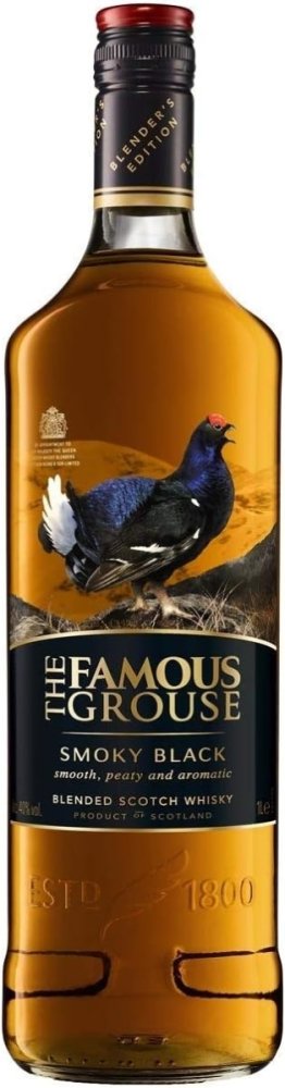 Famous Grouse Smoky Black 1l 40%